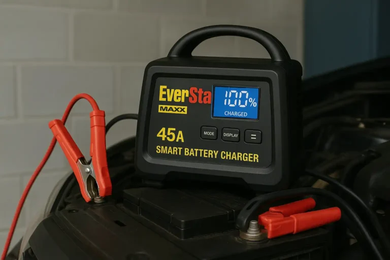 HOW TO USE EVERSTART BATTERY CHARGER